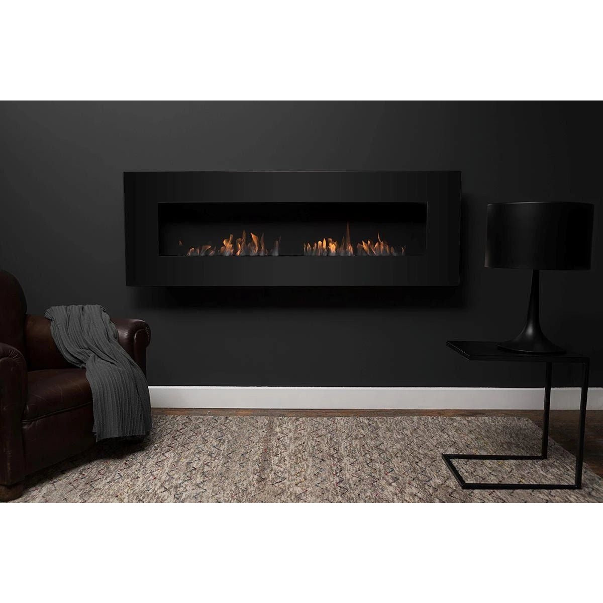 - Icon Fires - Nero Wandkamin 1450
