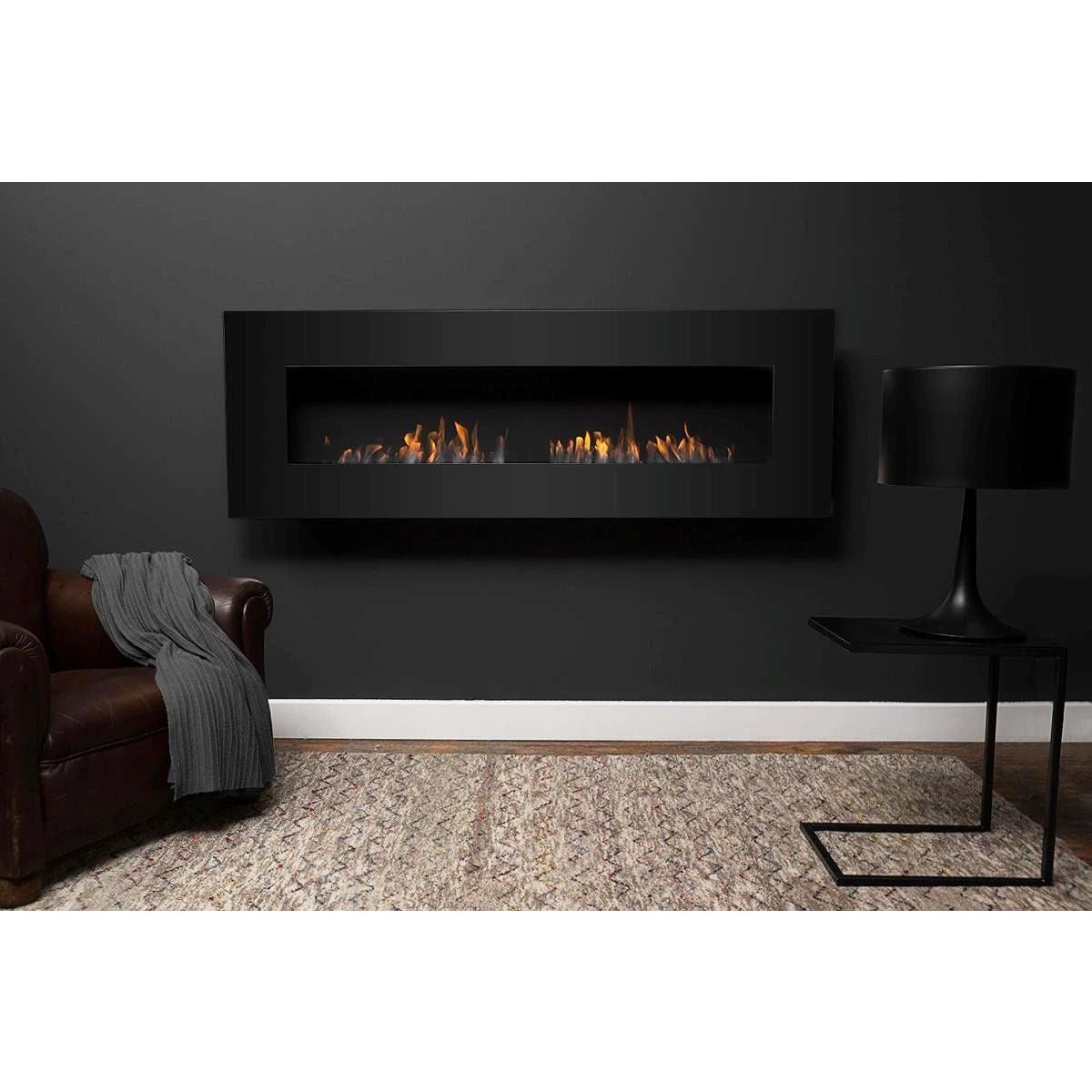 - Icon Fires - Nero Wandkamin 1750