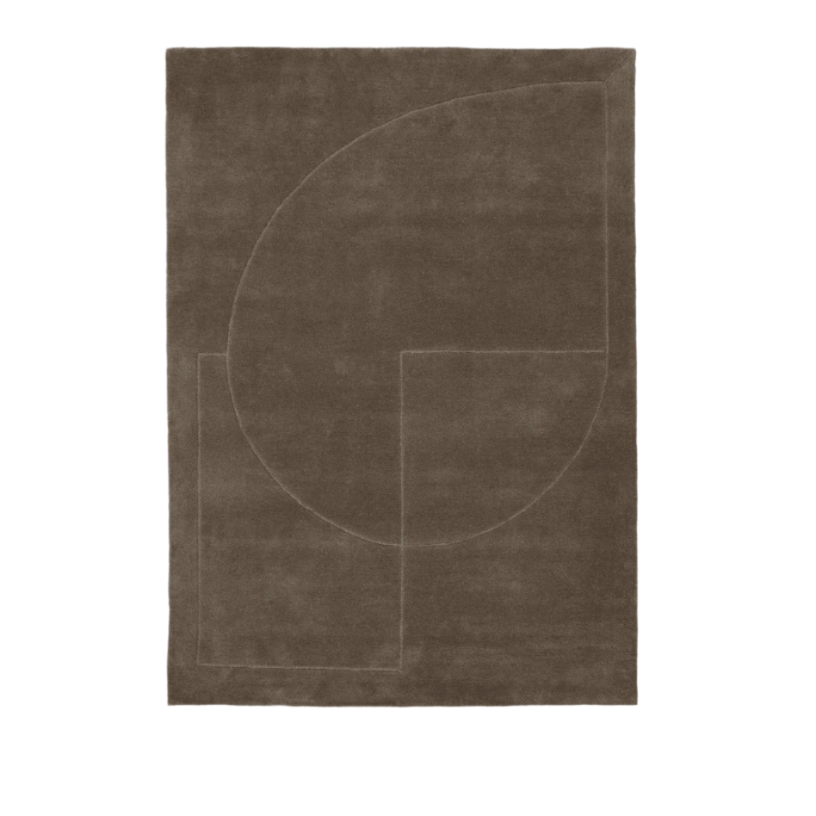 Linie Design - LINEAL POEM Teppich Moss