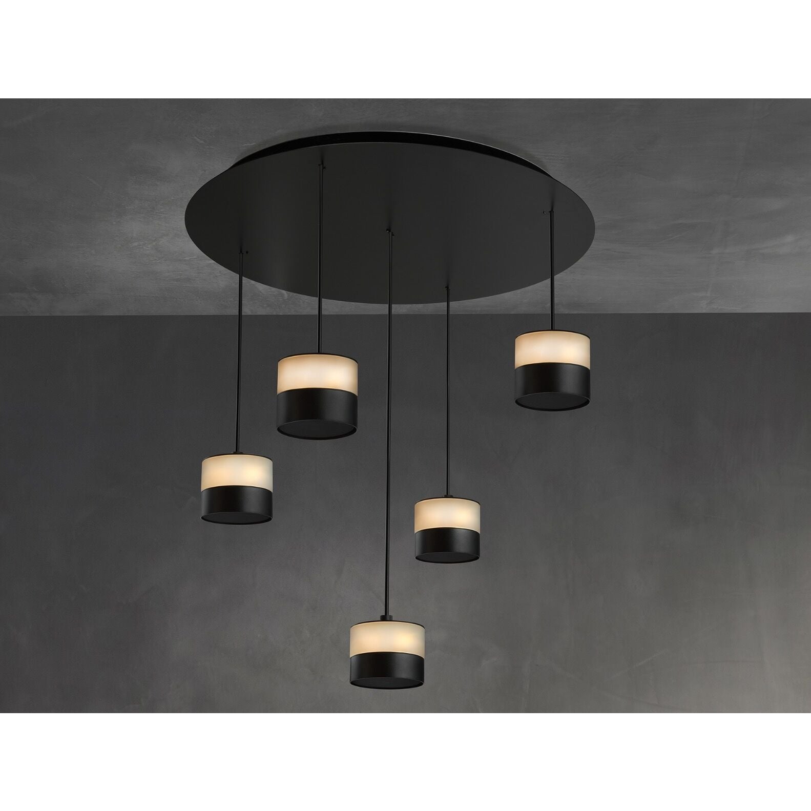 Heatsail - Glow Deckenleuchte rund / Heizstrahler