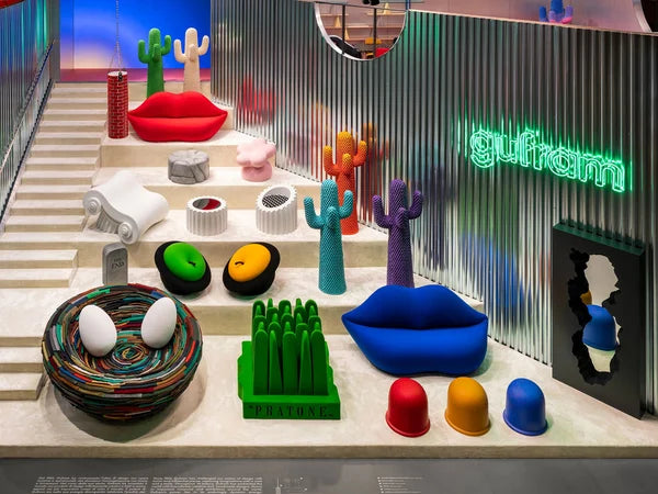 Gufram - Puffo Pouf 1968 Ceretti / Derossi / Rosso