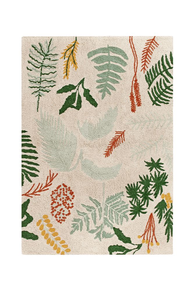 Lorena Canals - Waschbarer Teppich Botanic Plants 140 x 200 cm