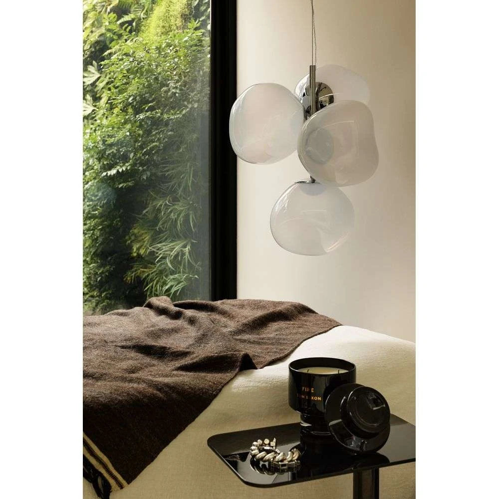 Tom Dixon - Melt Chandelier Opal Mini Pendelleuchte