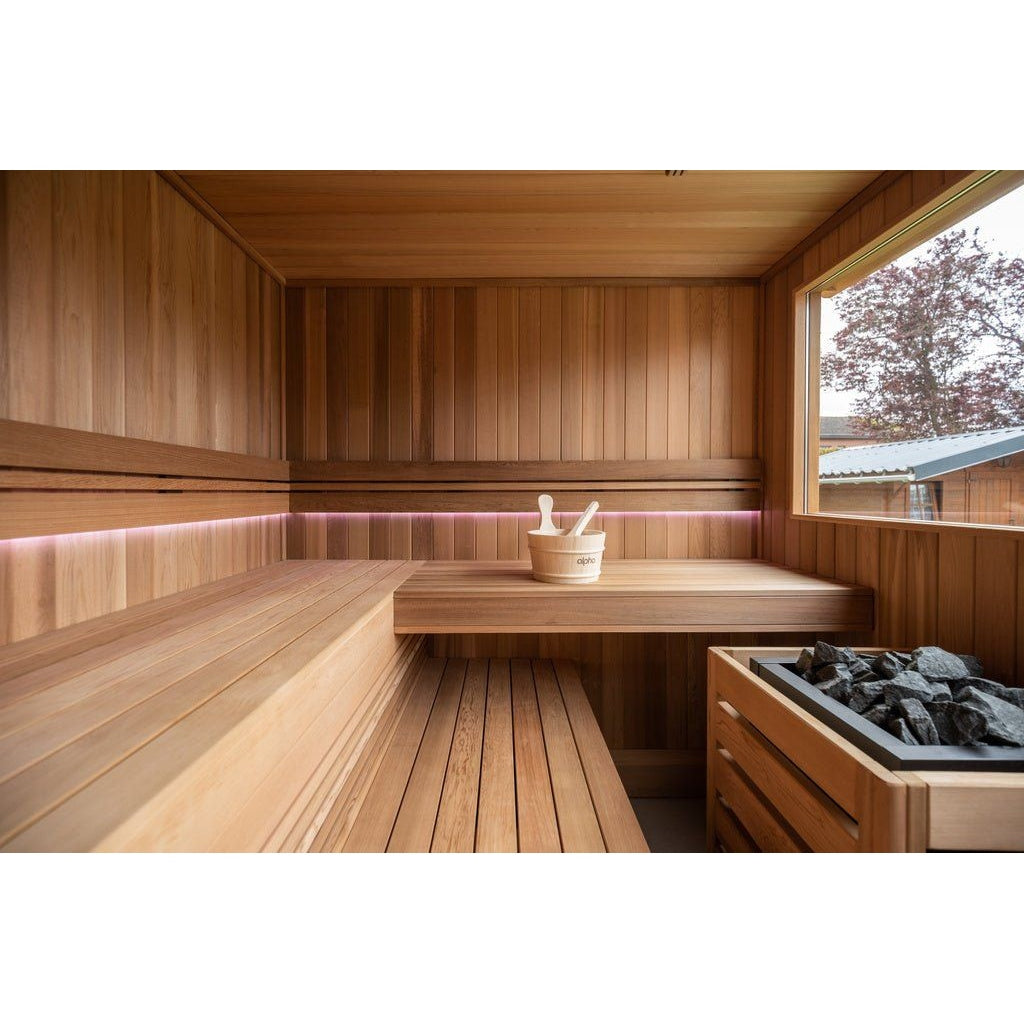   - Alpha Wellness - Outdoor-Sauna Chaleur                              