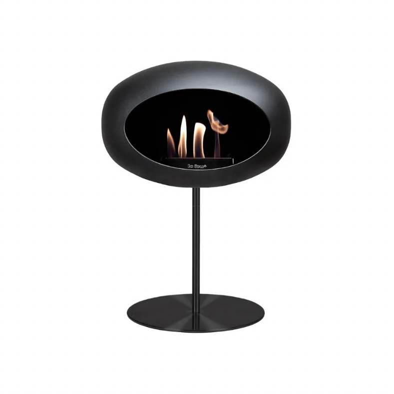 Le Feu - Black Ground Steel Low Bioethanol-Kamin