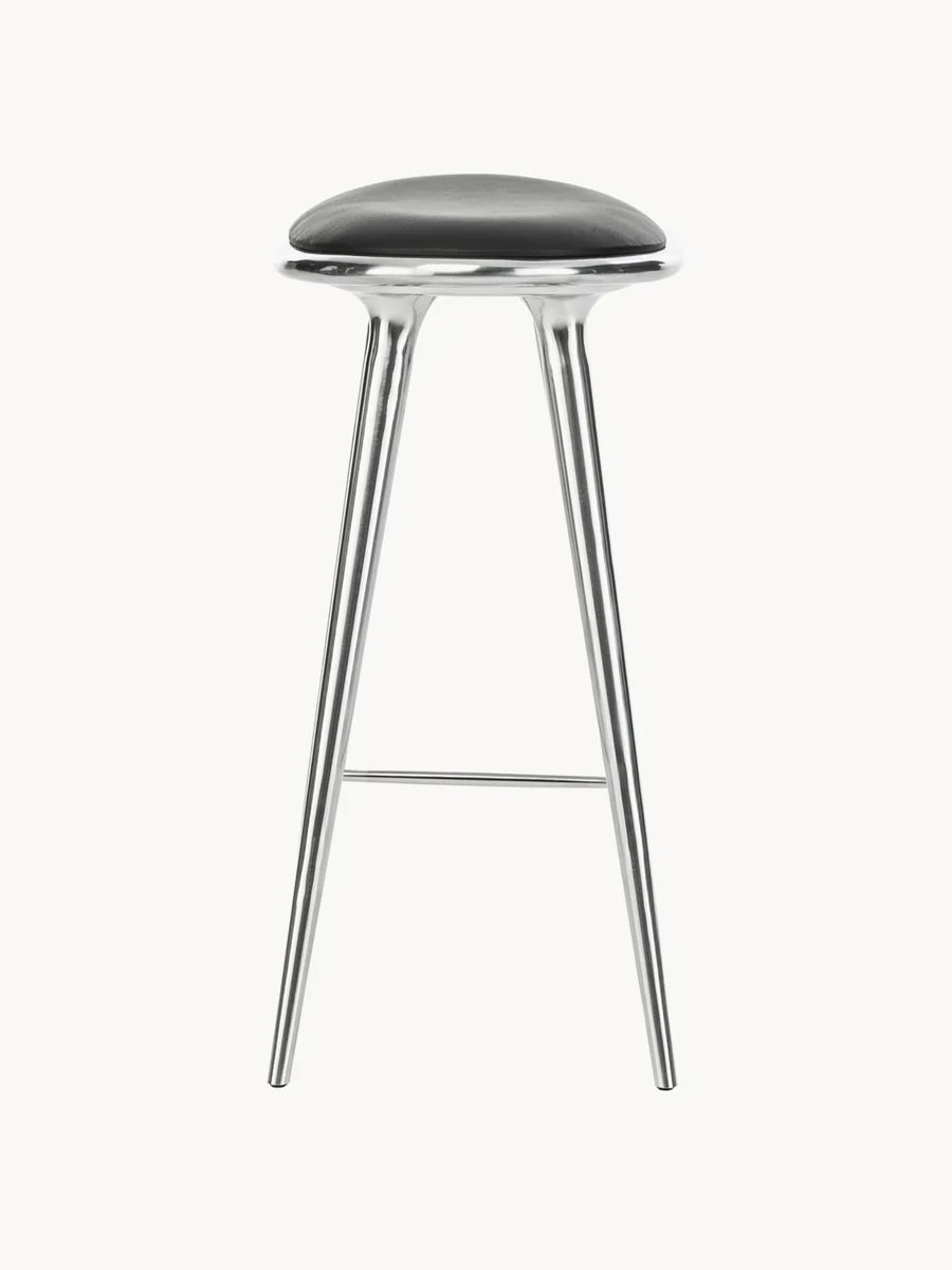 Mater - High Stool Barhocker Aluminium