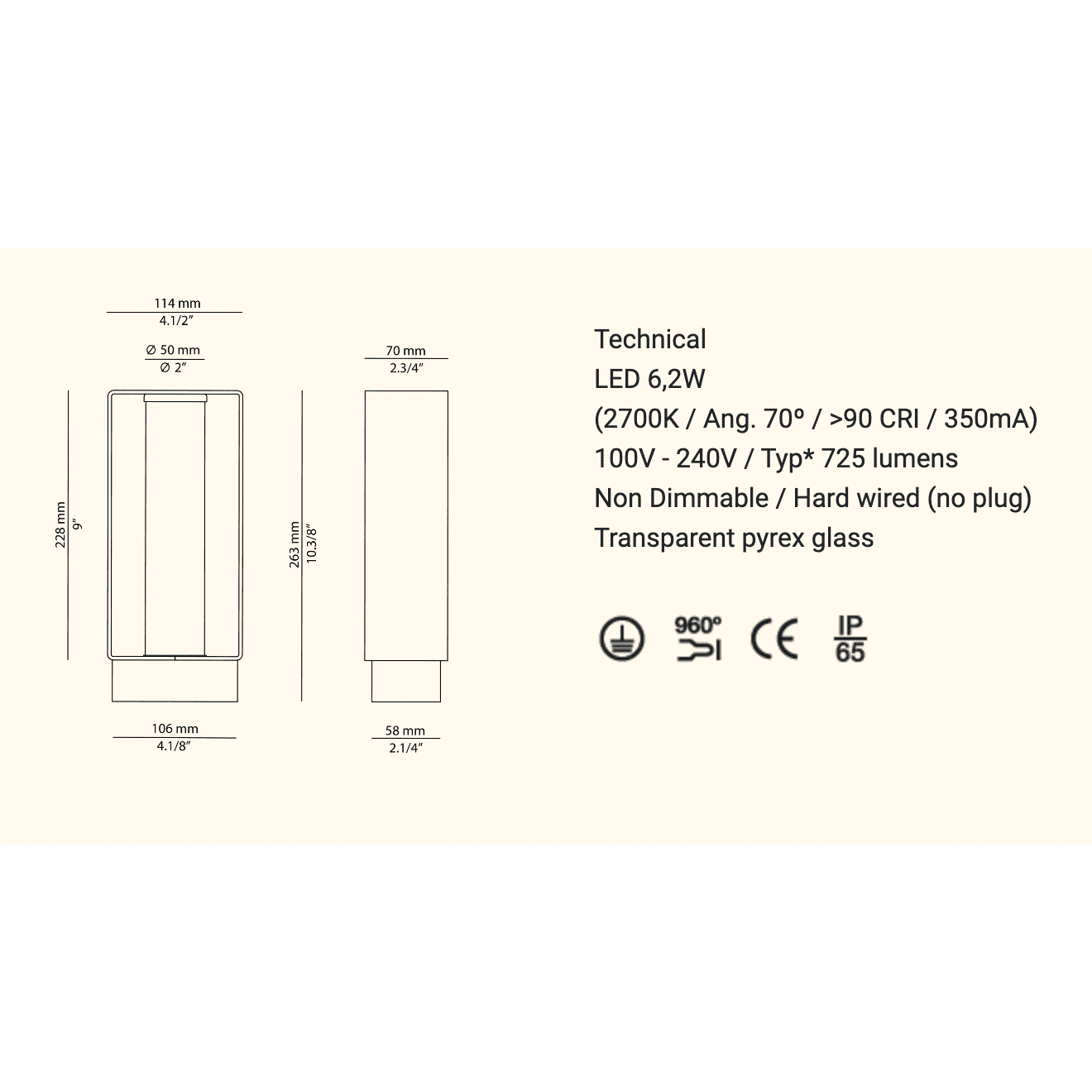   - Estiluz - Outdoor Stehleuchte Frame P-4055X                              