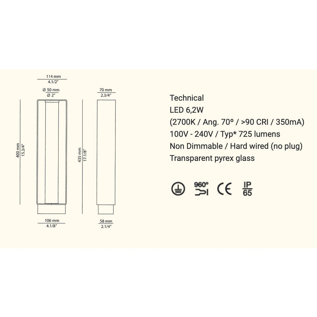   - Estiluz - Outdoor Stehleuchte Frame P-4056X                              