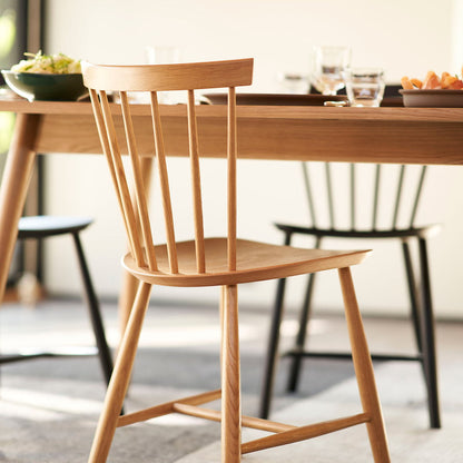 FDB Møbler - J46 Stuhl Buche Dunkelrot