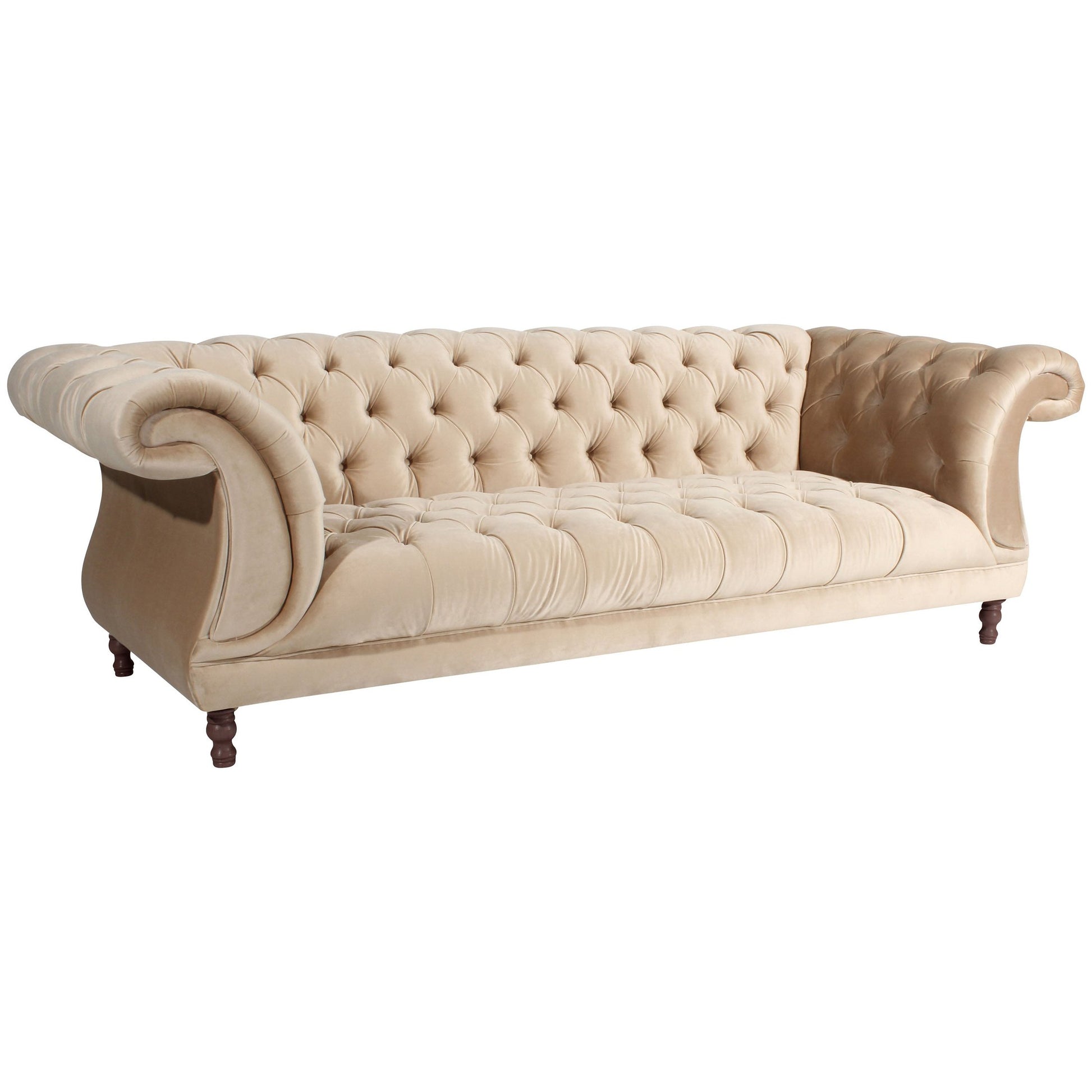 Max Winzer - 3-Sitzer Sofa Ivette Samtvelour in 12 Farben