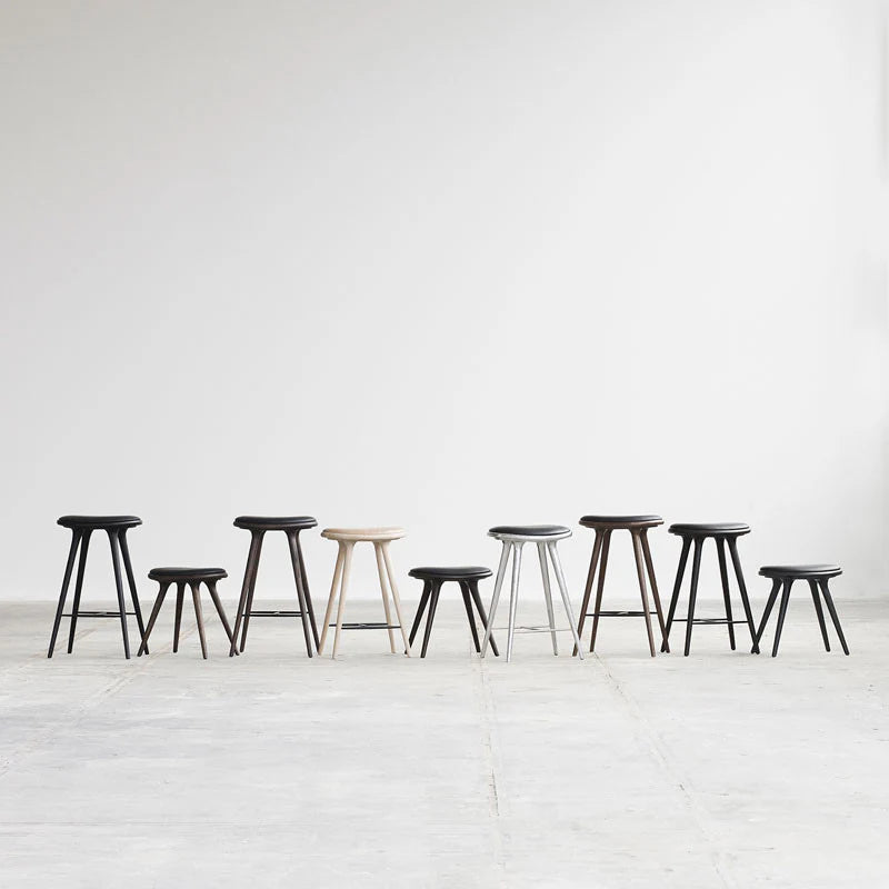 Mater - High Stool Barhocker Aluminium