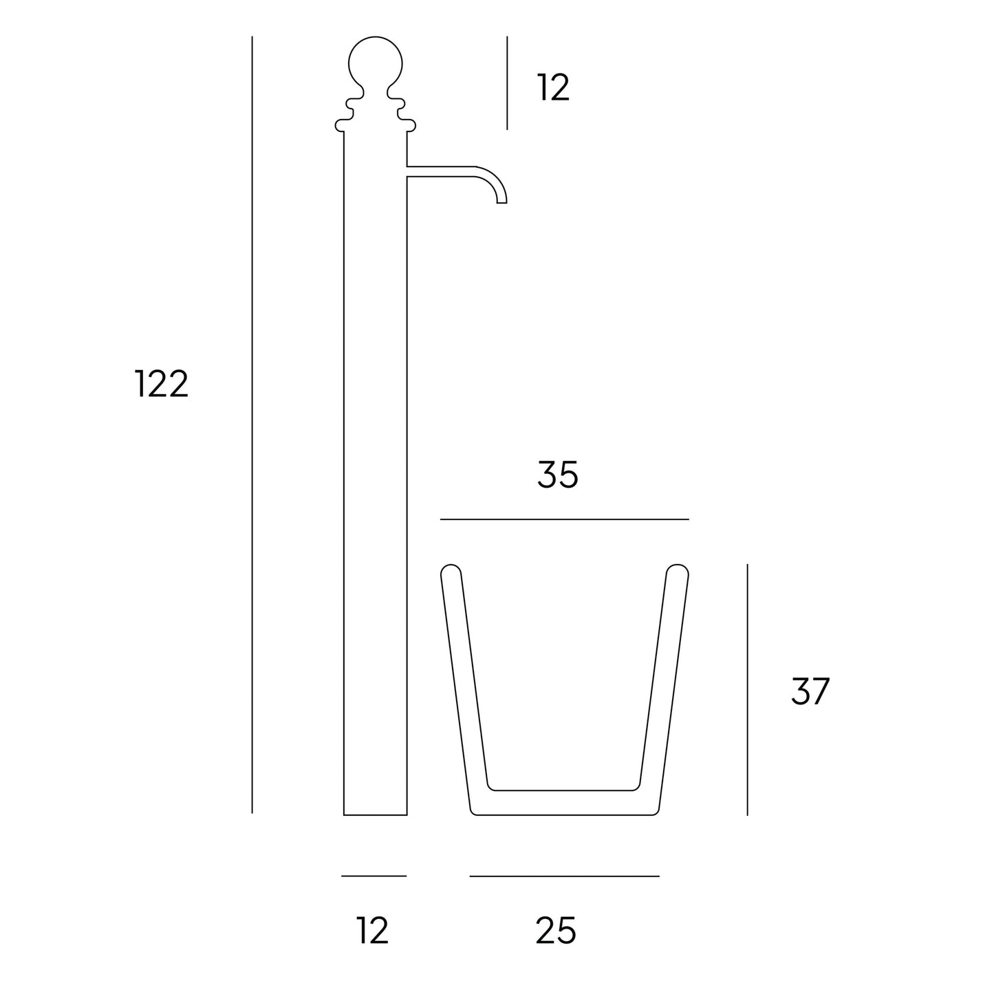 VELTHA® - NASCOR Gartenbrunnen aus Peperino