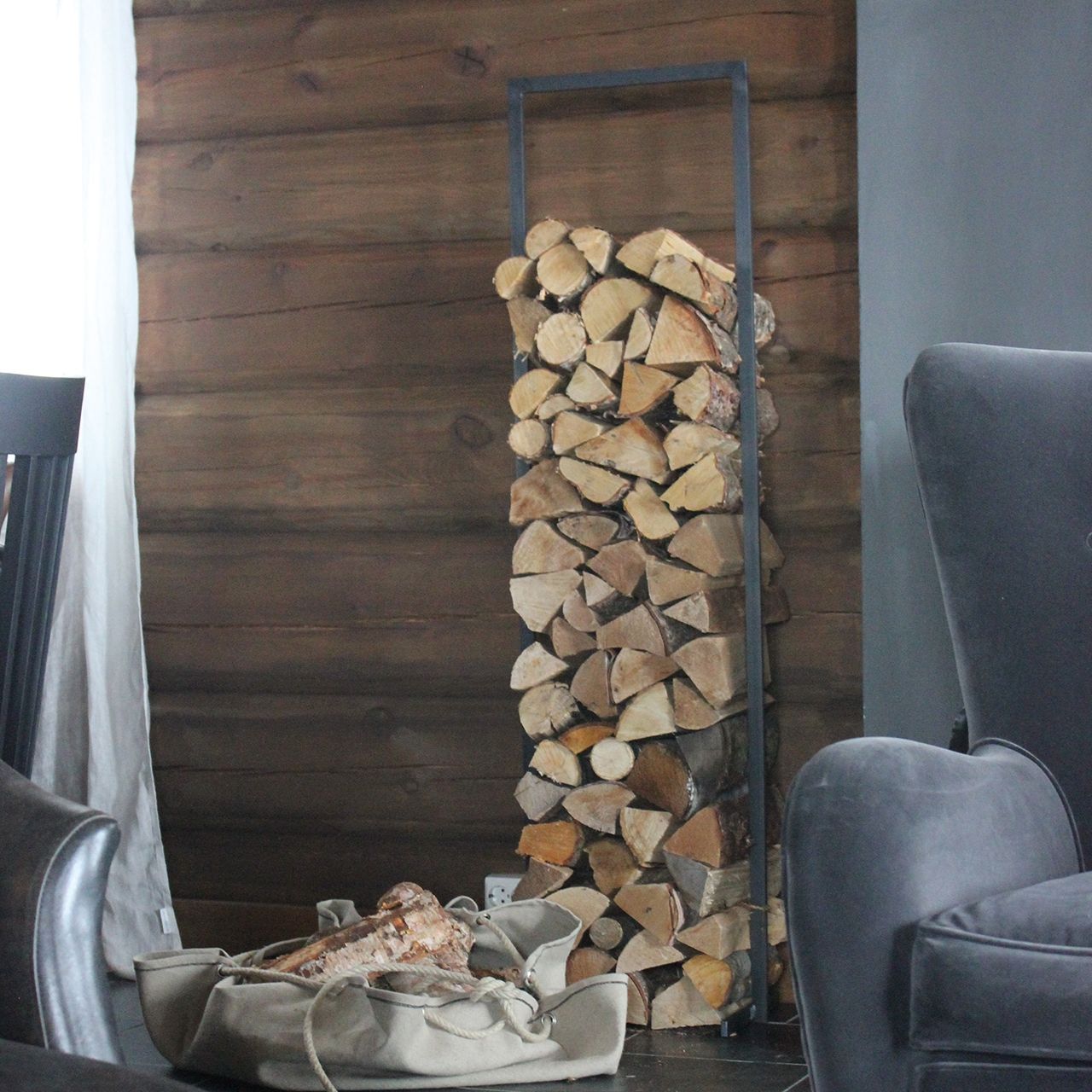 Raumgestalt - Kaminholzständer Woodtower