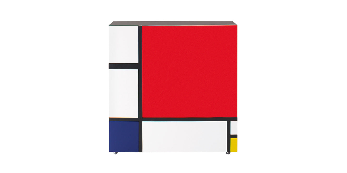 Cappellini - Homage To Mondrian Sideboards Shiro Kuramata