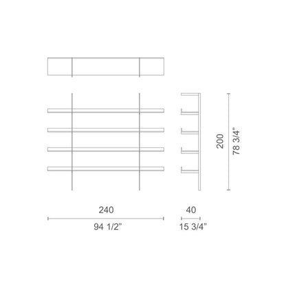 Cappellini - Aliante Standregal Dordoni & Cappellini