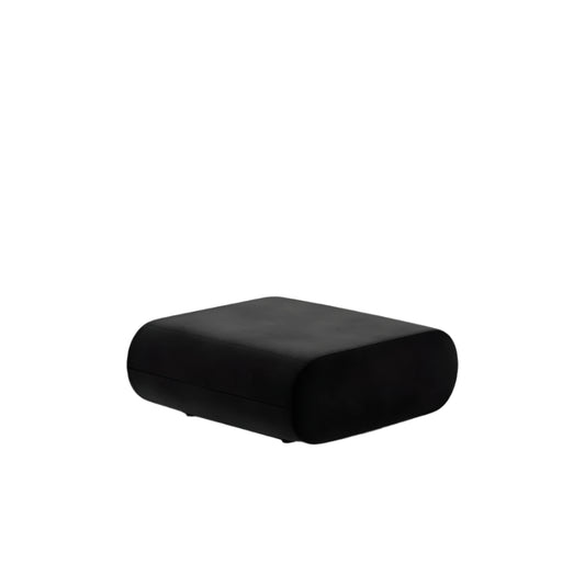 Tom Dixon - Fat Sofa Ottoman Samt Schwarz
