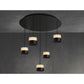 Heatsail - Glow Deckenleuchte rund / Heizstrahler