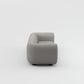 Tom Dixon - 3-Sitzer Sofa Plump Hellgrau