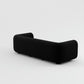 Tom Dixon - 3-Sitzer Sofa Plump Schwarz