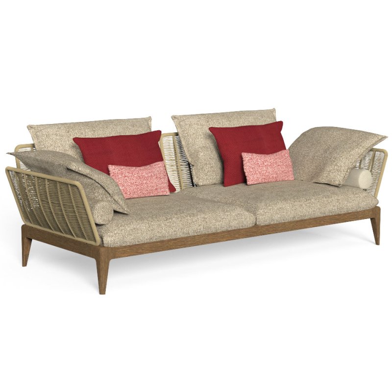 Talenti - Cruise Teak 3er Loungesofa