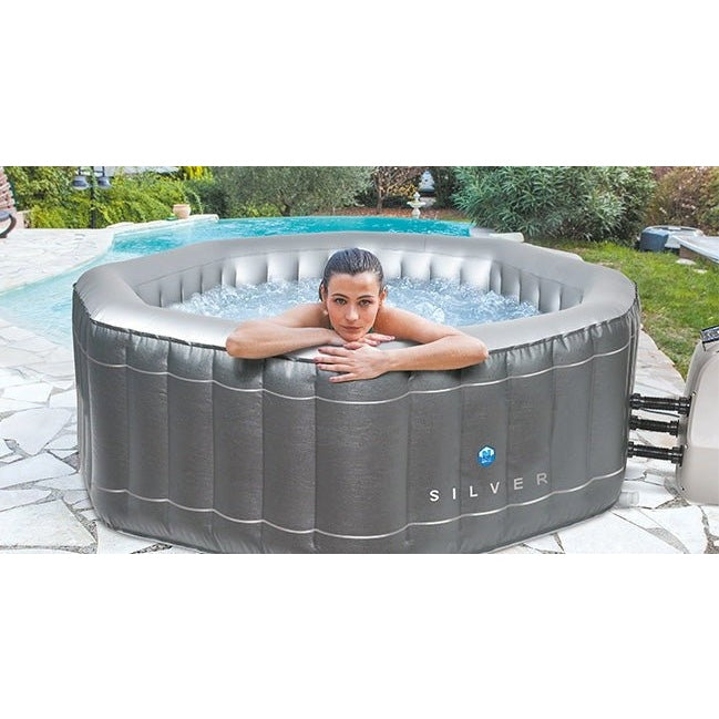 NetSpa - Silver Aufblasbarer Whirlpool