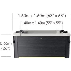 Scandinavic Wood Art - Miweba MSpa Whirlpool Frame Oslo