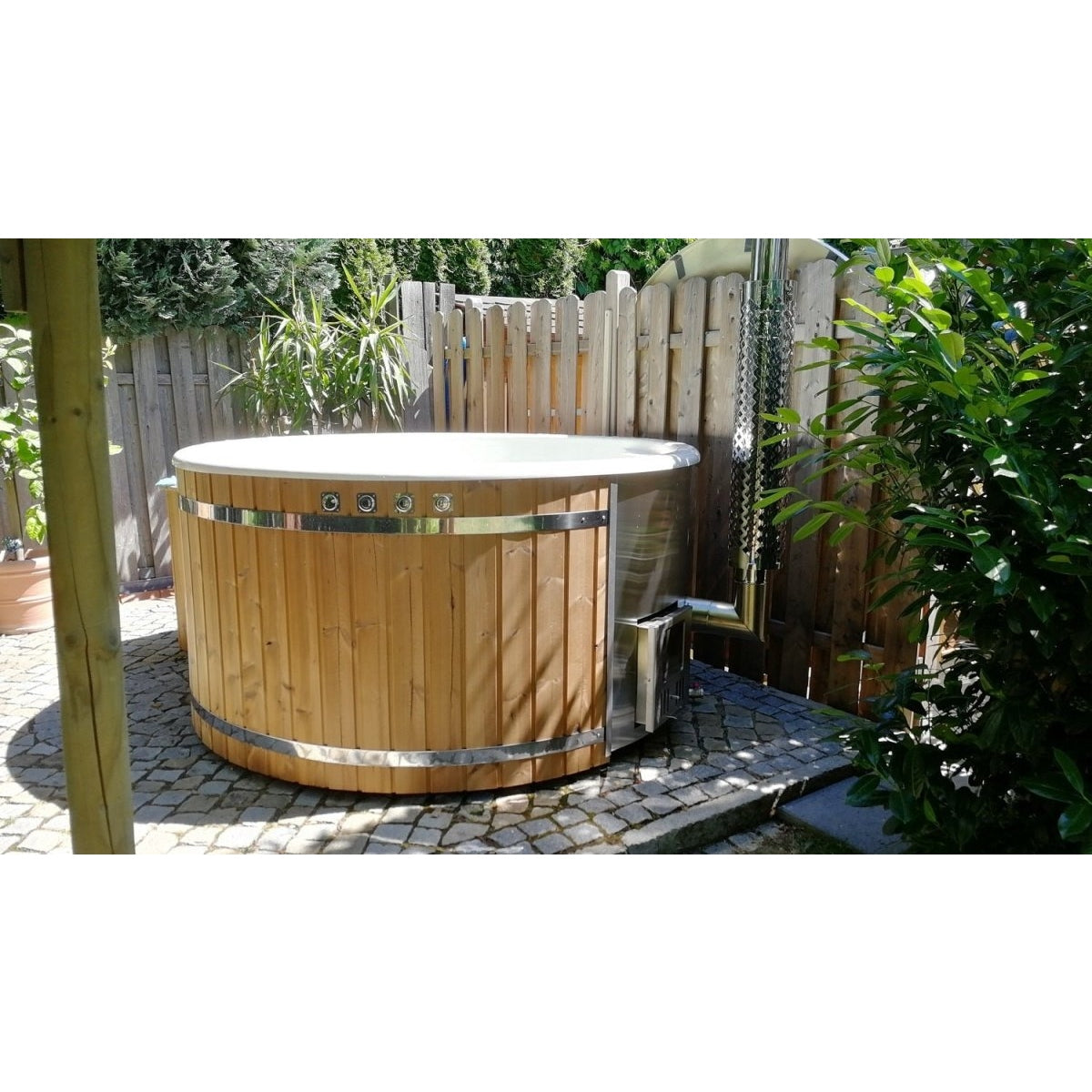 Scandinavic Wood Art - Polar Hot Tub "holzbeheizt" Royal 225 cm