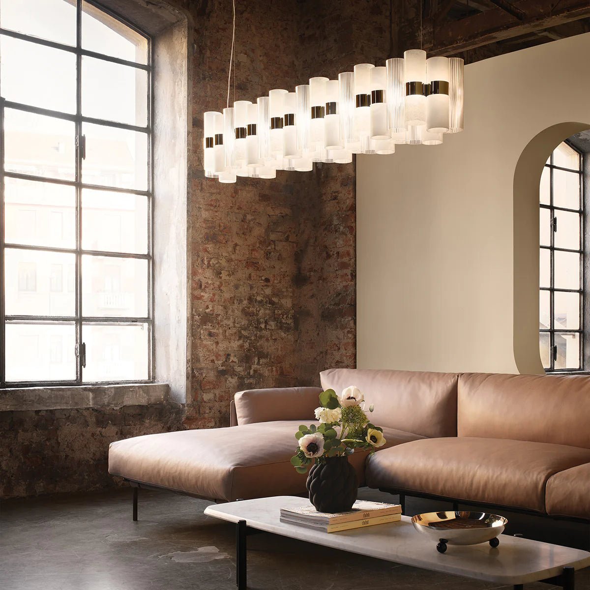 Slamp - La Lollo Linear Suspension Hängeleuchte in 2 Größen