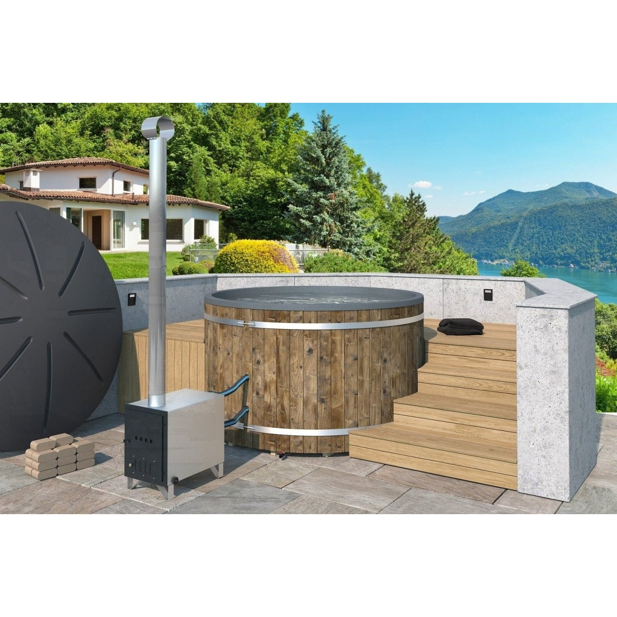 Tene Hot Tub Premium in 3 Farben ø 200