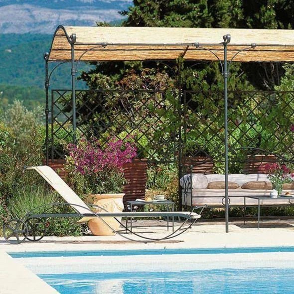 Unopiu - Gebogene selbsttragende Pergola Solaire